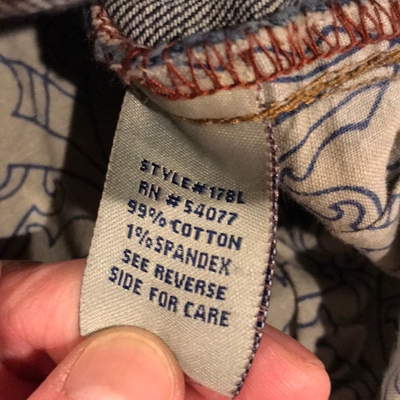 CAbi wide leg trouser jeans size 10 x 32 - Picture 5 of 9